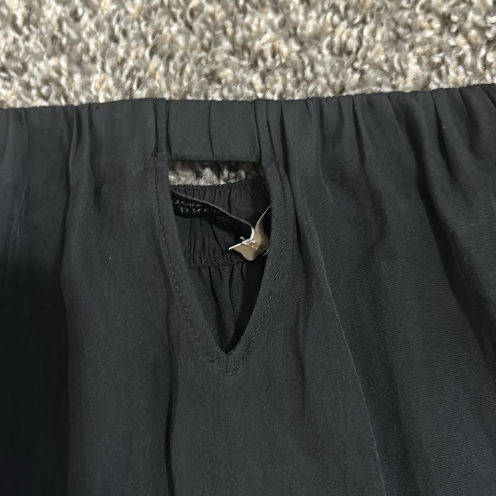 4 FOR 25 Ramy Brook Black Slip Mini Skirt Small - Picture 3 of 7